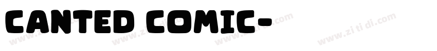 Canted Comic字体转换